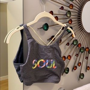 Lululemon x Soulcycle Free to Be High Neck Bra • 6